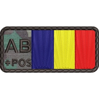 ECUSON GRUPA SANGUINA AB POS TRICOLOR COMBAT
